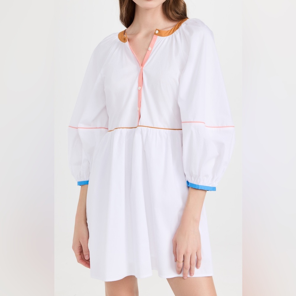 NWT STAUD mini demi dress Small
